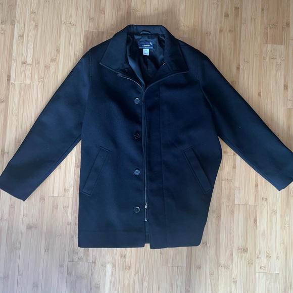 landsend Other - Landsend Men’s Pea coat. Black. Mens 40. Like New. Used once. Mint condition .